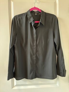 Black “Portofino” button down (M)